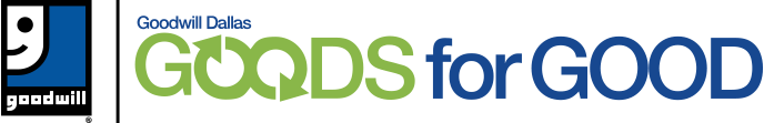 Goodwill Dallas Good for Goods Logo