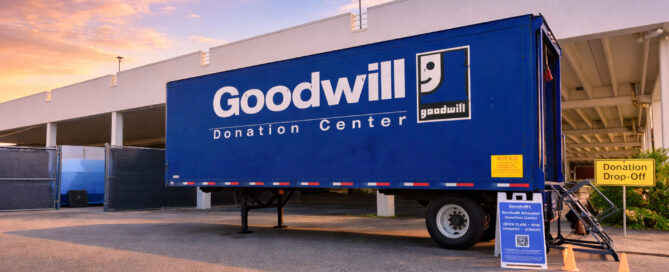 Goodwill Dallas Donation Trailer